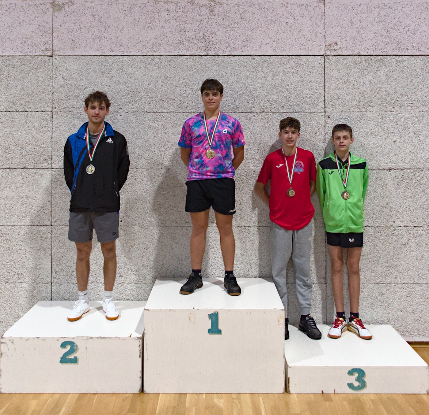 Podio categoria Assoluto